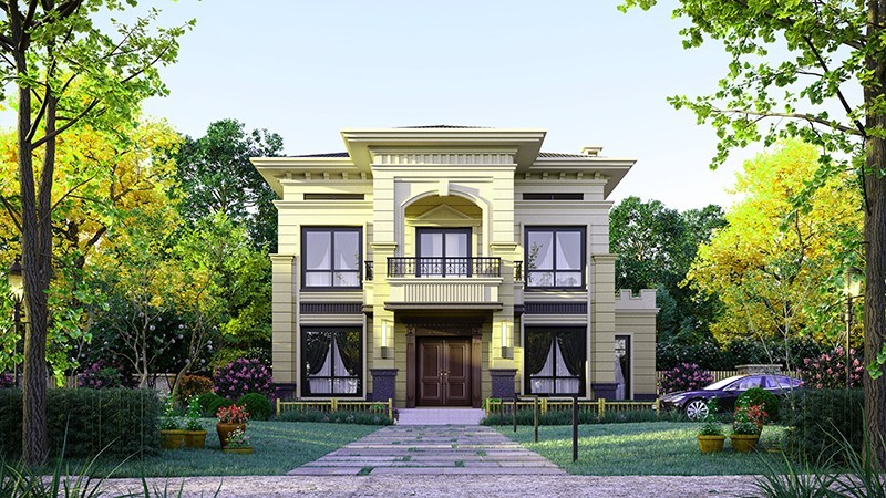 福建乡村别墅的墙壁通常用什么砖砌？